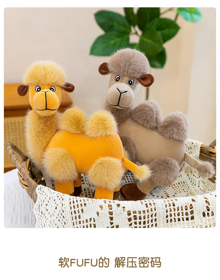 Cute Desert Camel Plush Stuffed Doll Toy