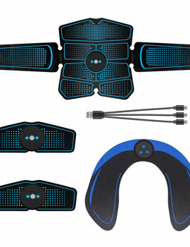 EMS Electrical Muscle Stimulator Press Machine Abdominal Belt Electrostimulation Fitness Slimming Abs Trainer Fitness Equipment