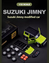 CCA 1:32 Suzuki Jimny Assembly Edition Alloy Diecast Model Assemble Car Toy Ornaments Decorative Trendy Ornament