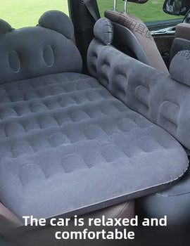 Car Inflatable Bed Travel Bed Suv Rear Seat Sleep Aid Car Top Air Cushion Automobile Trunk Air Bed Mat For Road Trips