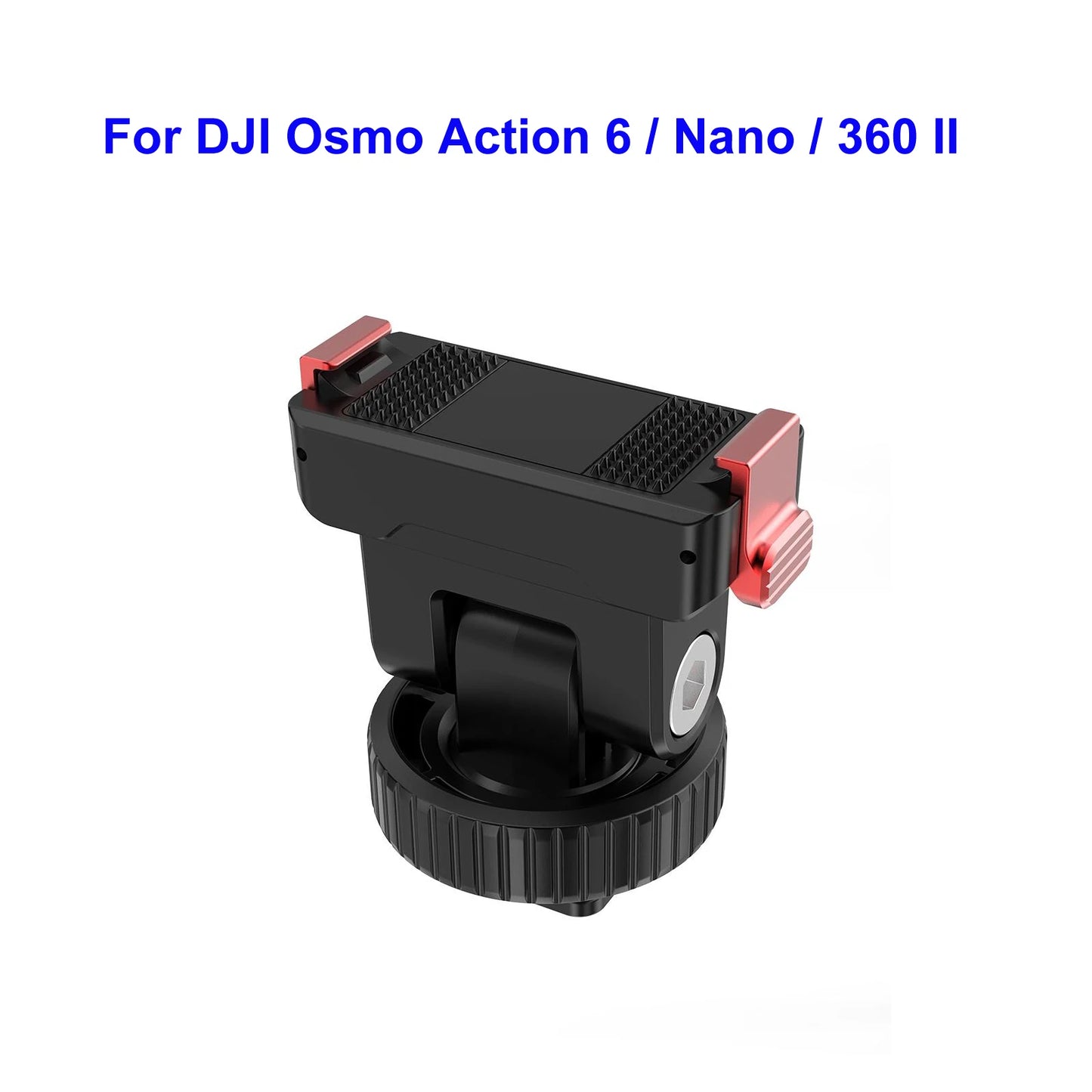Magnetic Quick Release Camera Mount with Cold Shoe and Quarter Inch Screw Hole
