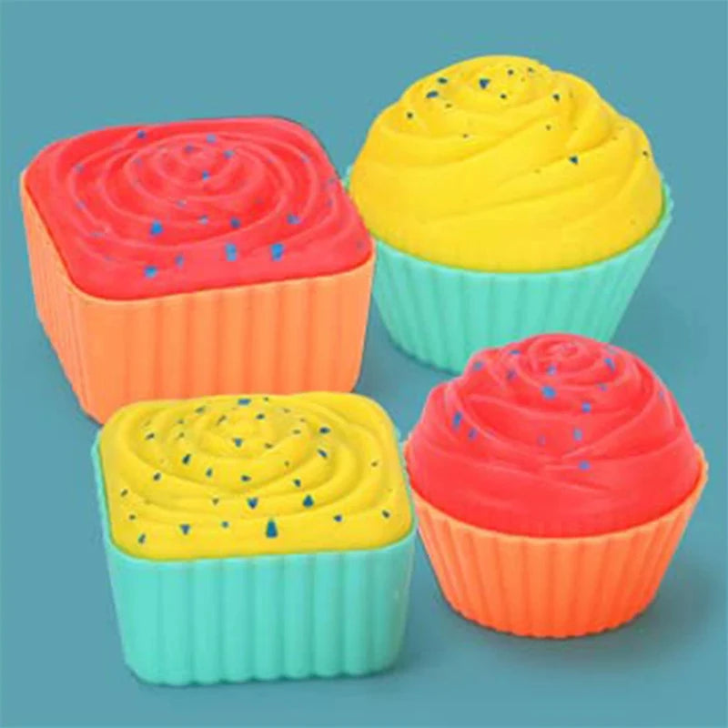 Afternoon Tea Set Toys for Girls Boys Colorful Simulation Play House Tea Cup Teapot Spoon Saucer Cake Kit Toys