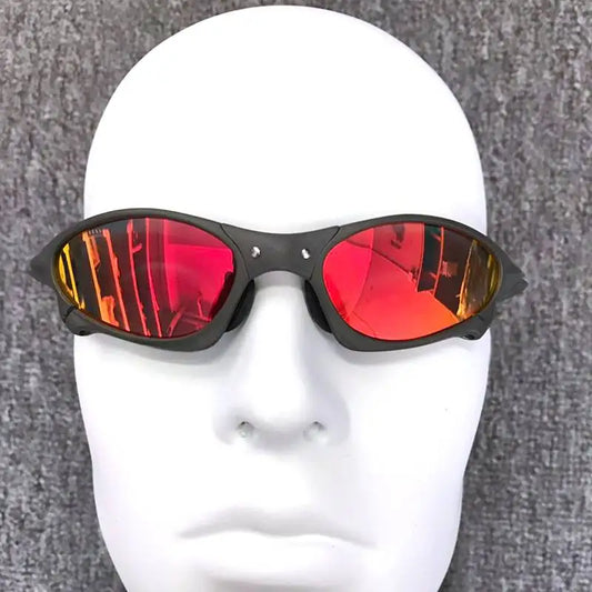 Polarized UV400 Cycling Sunglasses – Multi Color Metal Frame Fishing Riding Bicycle Eyewear
