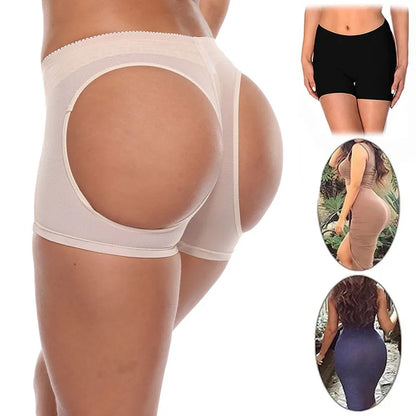 Women Butt Lifter Panties Enhancer Tummy Control Body Shaper Underwear Briefs Push Up Panty Open Hip Booty