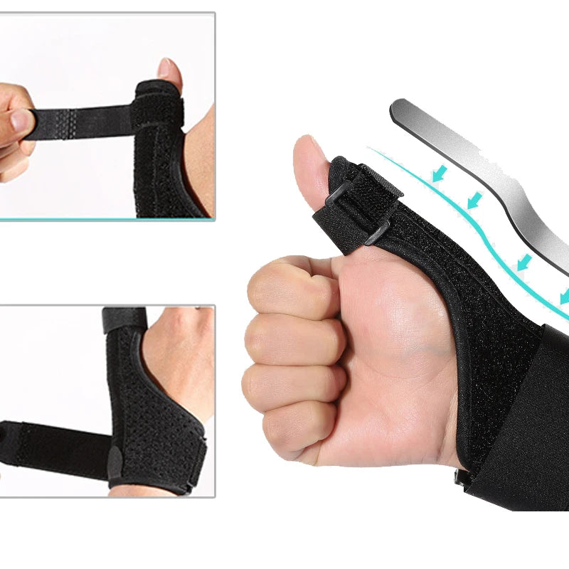 Thumb Splint Support Brace for Tenosynovitis Arthritis Tendonitis Trigger Thumb Immobilizer Fits Men Women Left and Right