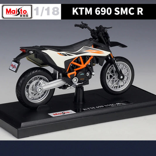 1 18 Scale KTM 690 SMC R Diecast Motorcycle Model