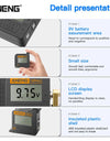 Max Digital Lithium Battery Tester Capacity Universal Test Checkered Load Analyzer Display Check AAA AA Button Cell