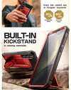 For Samsung Galaxy S25 Case UB Pro Heavy Duty Rugged Phone Case with 2 Front Frame Built-in Screen Protector & Kickstand