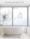 3 Metre Clear Safety & Security Window Film Anti Shatter Glass Protection Sticker Transparent Explosion-Proof Film Self-Adhesive