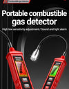 Handheld Gas Leak Detector Methane Combustible Gas Testers Portable Gases Concentration Analyzer Meter Leakage Tools