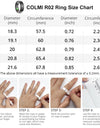 R02 Smart Ring Military Grade Titanium Steel Shell Health Monitoring IP68 & 3ATM Waterproof Multi-sport Modes