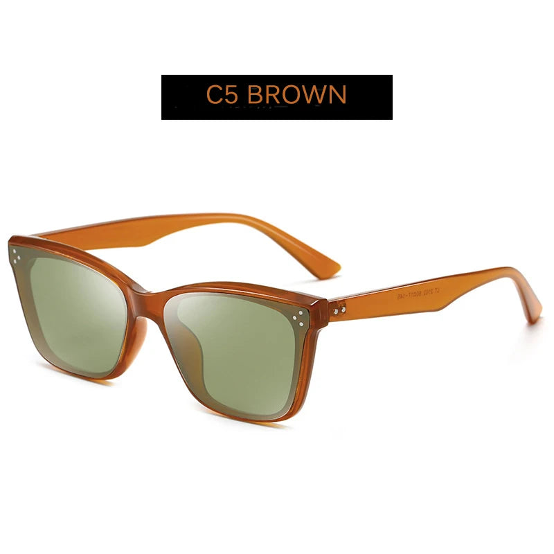 Sunglasses TR Frame Trend Small Frame Anti-UV Street Shooting for Men