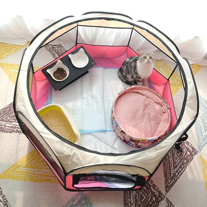 Cozy Pet House Bed for Cats and Small Dogs