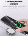 For iPhone 16 Pro Max Magnetic Case Transparent Cover For iPhone 16 Pro Wireless Charger Thin Magnet Cover Anti Yellow