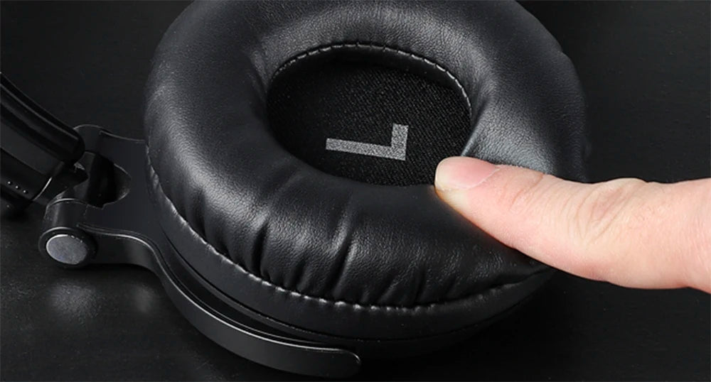 Pro-C Bluetooth Wireless Headphones With Mic 110Hr Hi-Res Over Ear Bluetooth 5.2 Headset Earphone For Phone PC Sports