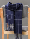 Classic lattice men soft shawl plaid scarves shawl wraps shawl neckerchief headband muffler
