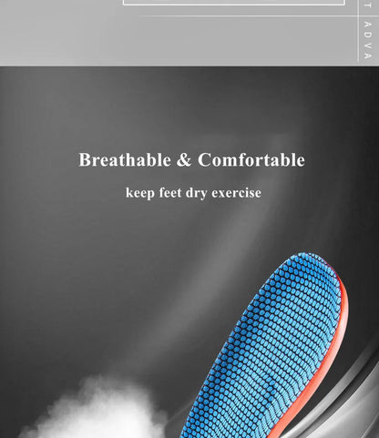 New Orthopedic Insoles for Shoes Men Women Arch Support Air Insole for Feet Shock-absorbing Baskets Sport Running Shoe Sole