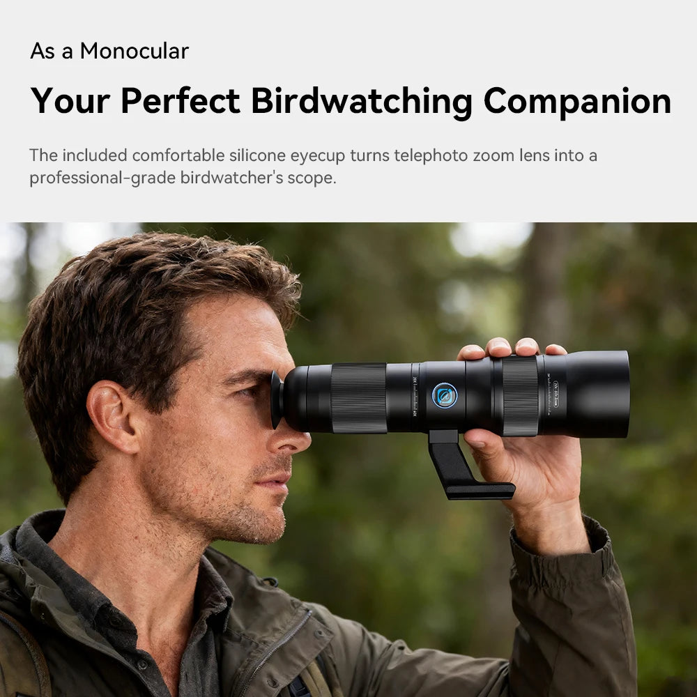 20X to 60X HD Mobile Phone Telephoto Zoom Lens with Universal Clip