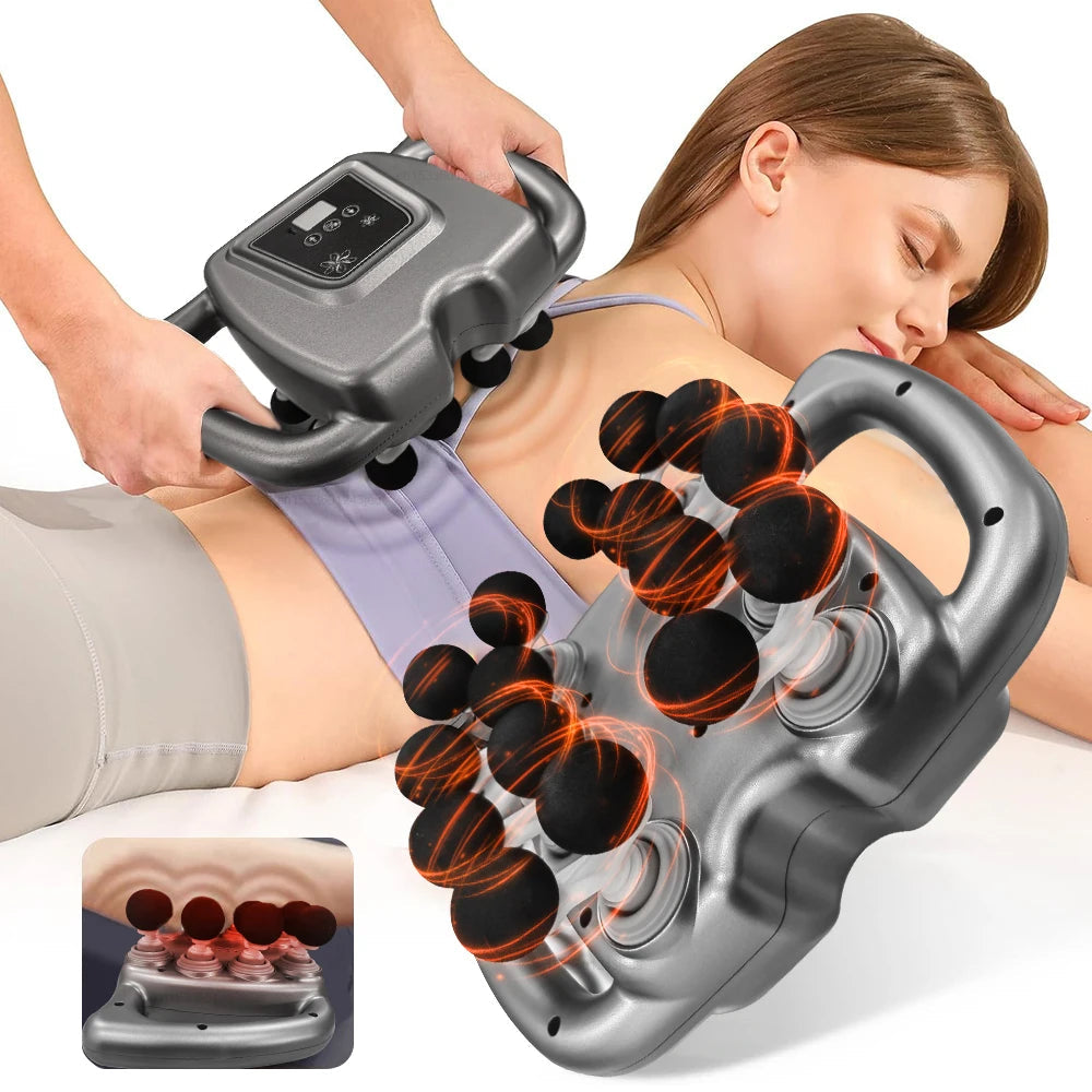 Fascia  Muscle Massager  High Frequency Back Body Waist Massage Machine Professional Electric Shoulder Legs Waist Massager