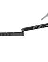 Low Profile Microphone Arm with Cable Channels Desk Clamp 360° Rotatable Foldable for Streaming Recording