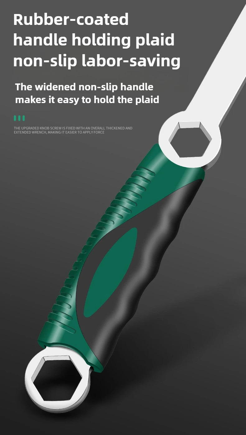 Wrench Extender 40/50cm Long Open End Wrench Bar Ratchet Extension Tool Labor-Saving Torque Amplifier For Hard To Reach