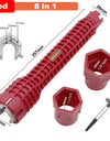 Sink Bathroom Wrench Plumbing Installation Tool Household Water Pipe Faucet Vegetable Basin Angle Valve Sink Maintenance