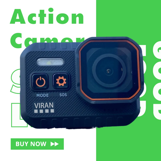 4K WiFi Action Camera with Remote Control Waterproof Sports Camera 170 Degree Wide Angle Helmet and Bicycle Recording Device