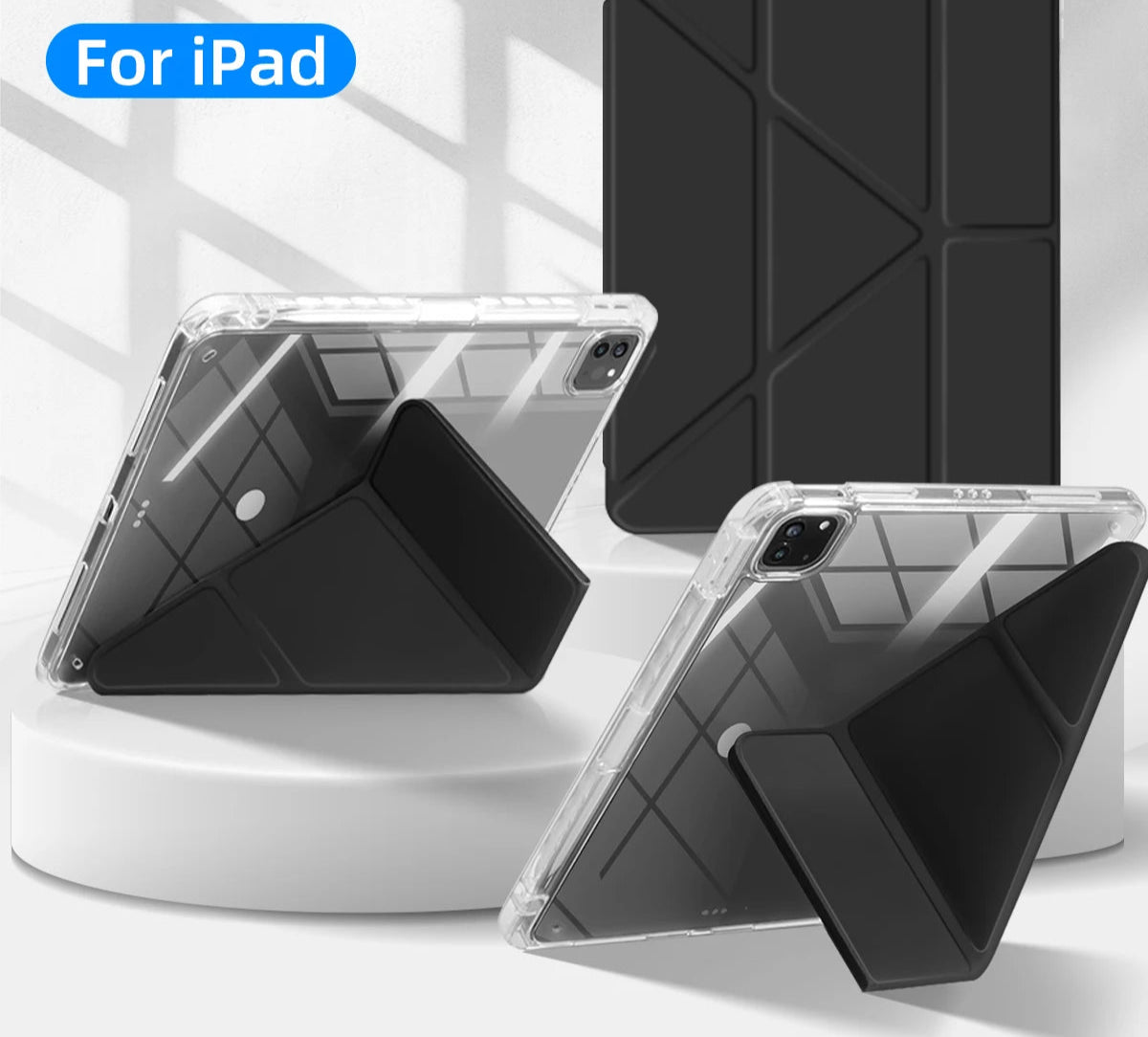 Clear Case For iPad Pro 11 iPad 10.2 7th 8th 9th 10th Gen Cover iPad Air 6 5 4 3 10.2 10.9 13 12.9 M2 M4 mini 6 7 8.3 Clear Case