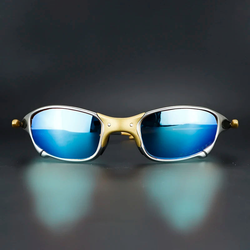 Polarized Metal Cycling Sunglasses UV400 Riding Eyewear