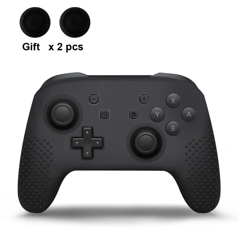 Anti-Slip Soft Silicone Case for Nintendo Switch Pro Controller – Rubber Skin with Joystick Grip Caps