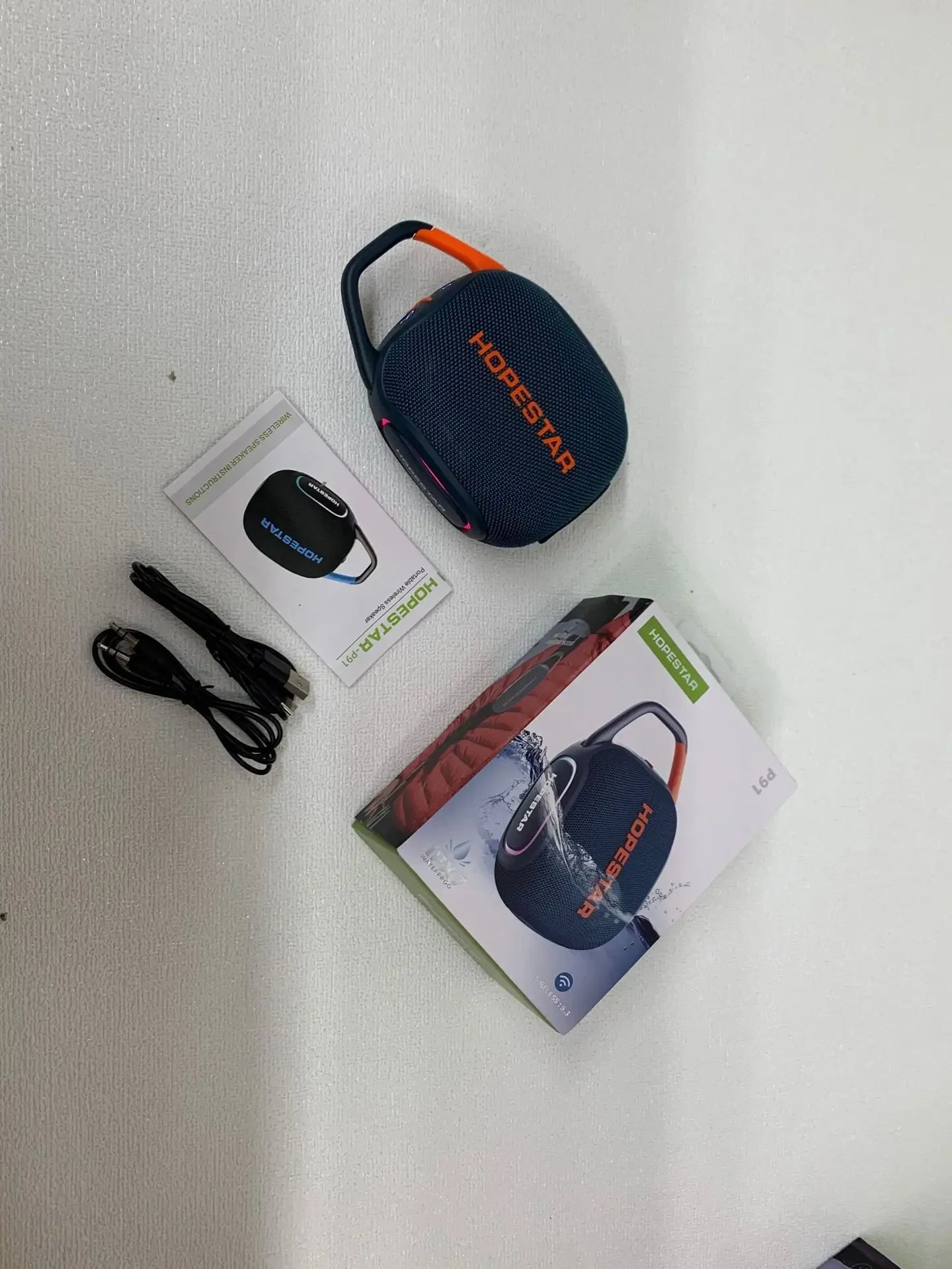 Waterproof Bluetooth Speaker Portable Wireless Outdoor Clip Speaker with TF Card Playback for Cycling Camping Clip5