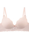 Women’s Brand Low-Cut Push-Up Bra – Soft, Comfortable Wireless Fashion Bralette