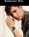 Men Watches Stainless Steel Top Luxury Fashion Business Wristwatch Waterproof Luminous Quartz Watches