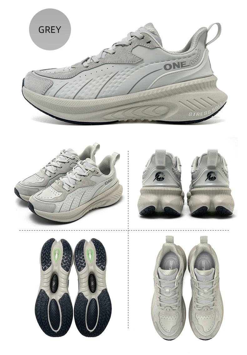 Sports Shoes Women Autumn And Winter Leather Cover Cold Waterproof Lightweight Comfortable Breathable Running Shoes