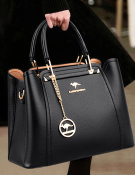 3 Layers Quality Leather Luxury Handbags Bags Designer Crossbody Bags for Women Large Capacity Tote Bag