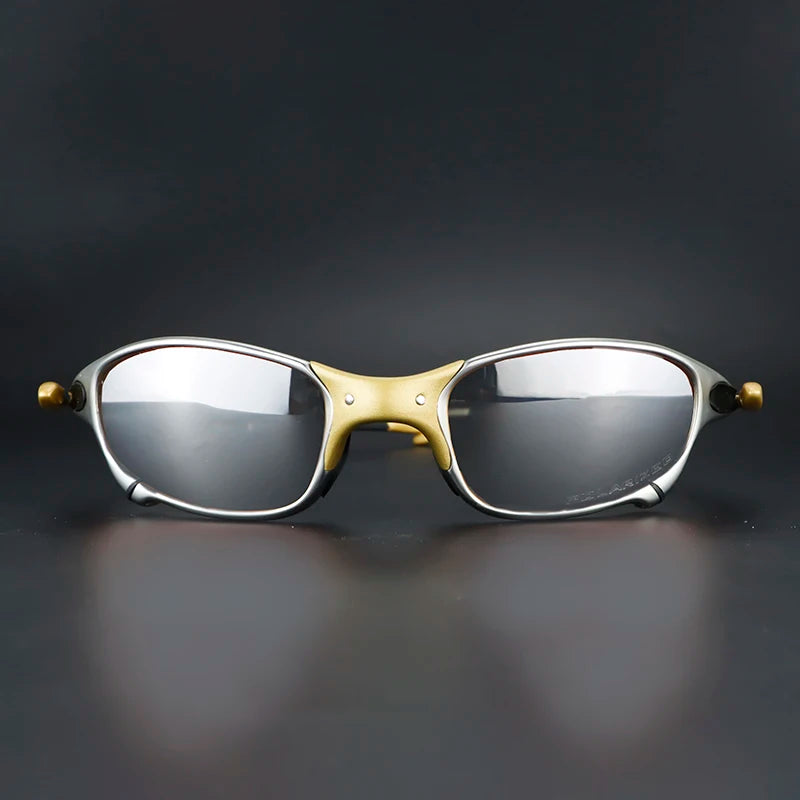 Polarized Metal Cycling Sunglasses UV400 Riding Eyewear