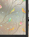 45/60/90Cm Rainbow Window Privacy Film 3D Decorative Vinyl Stained Glass Decals Static Cling Non-Adhesive Window Film Stickers