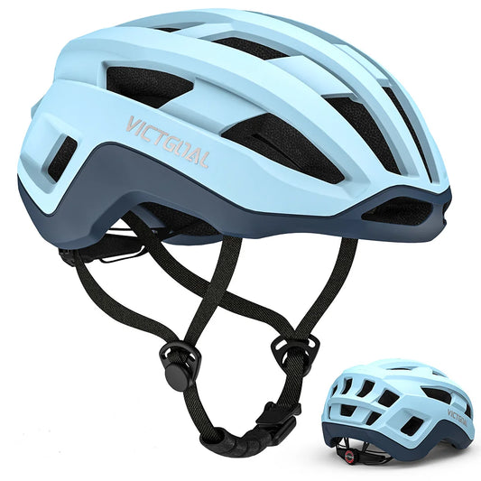 Lightweight Road Bicycle Helmet for Men Women with Chin Buckle Cycling Scooter MTB Bike Helmets