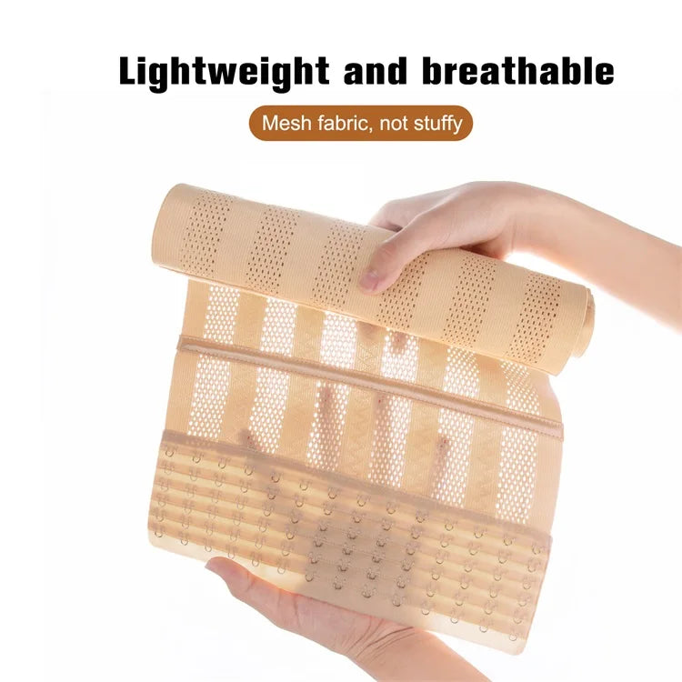 Double-Layer Waist Trainer Belt for Women – Slimming Tummy Wrap & Workout Shapewear