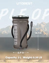 1.5L/2L/3L Water Bladder Hydration Pack Reservoir TPU Water Storage Bag for Camping Cycling Running Hiking