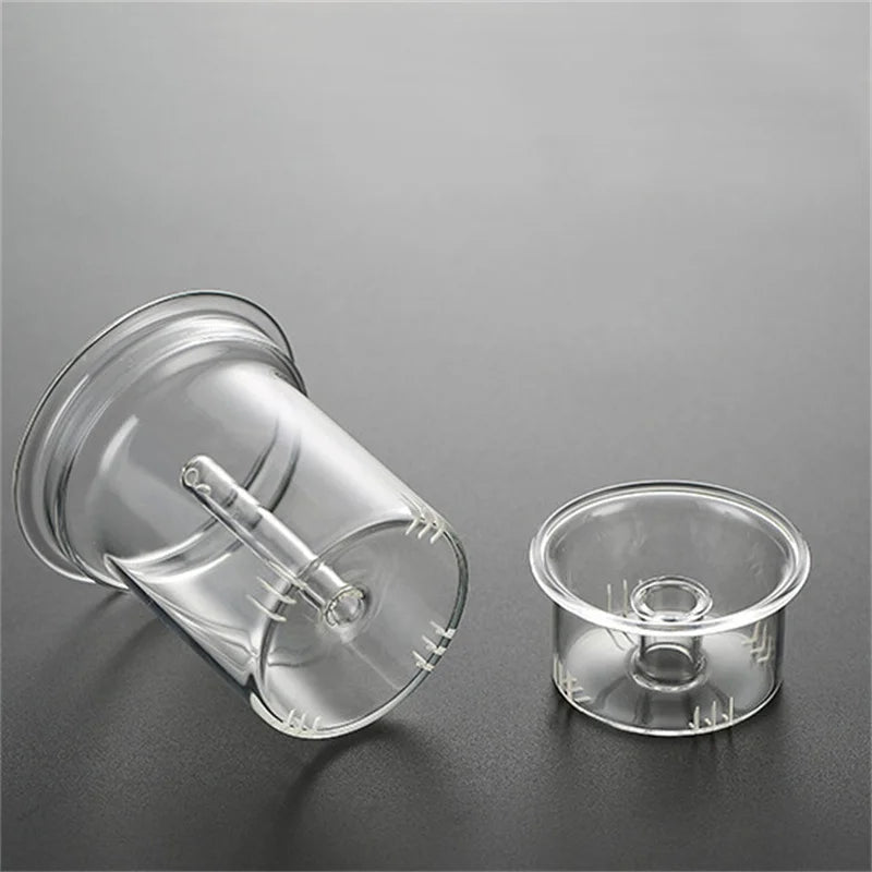 1000ml Embossed High Borosilicate Glass Teapot with Tea Strainer