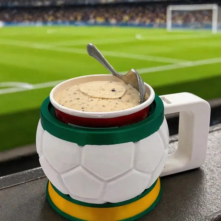 2026 Soccer Ball Cup Holder Candy Bowl Storage Stand Football Fan Decor