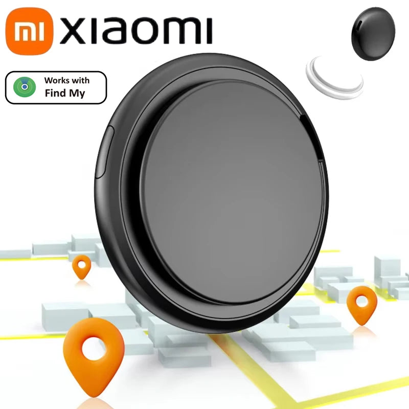 Mini Global Position Systm Tracker Apple Find My Compatible Slim Design Global Location Anti-Lost Device For  Luggage Long Battery Life
