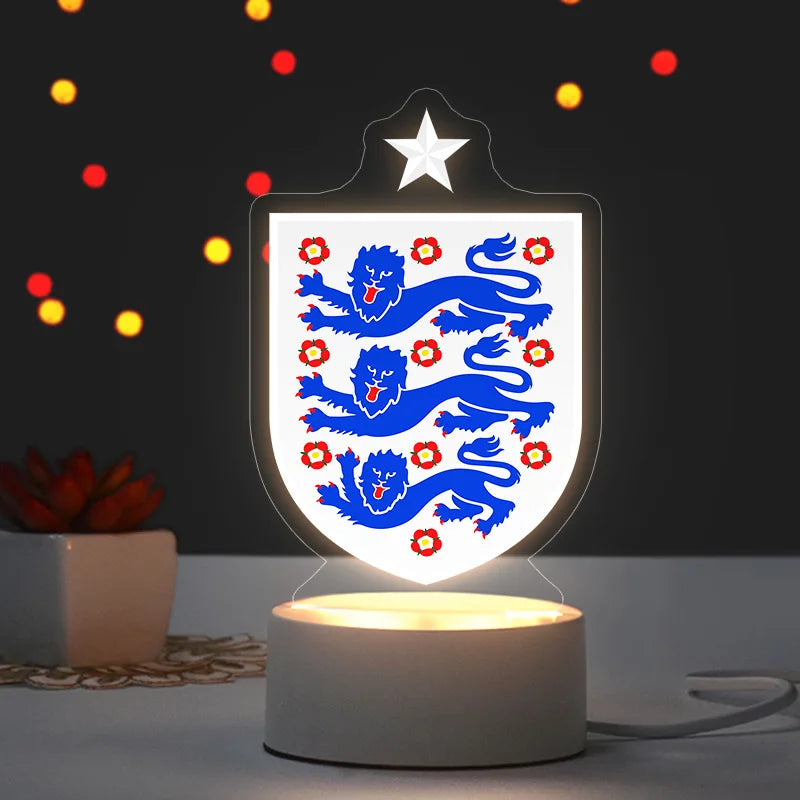 2026 Football Mascot Trophy LED Night Light Desktop Lamp Collectible Decoration