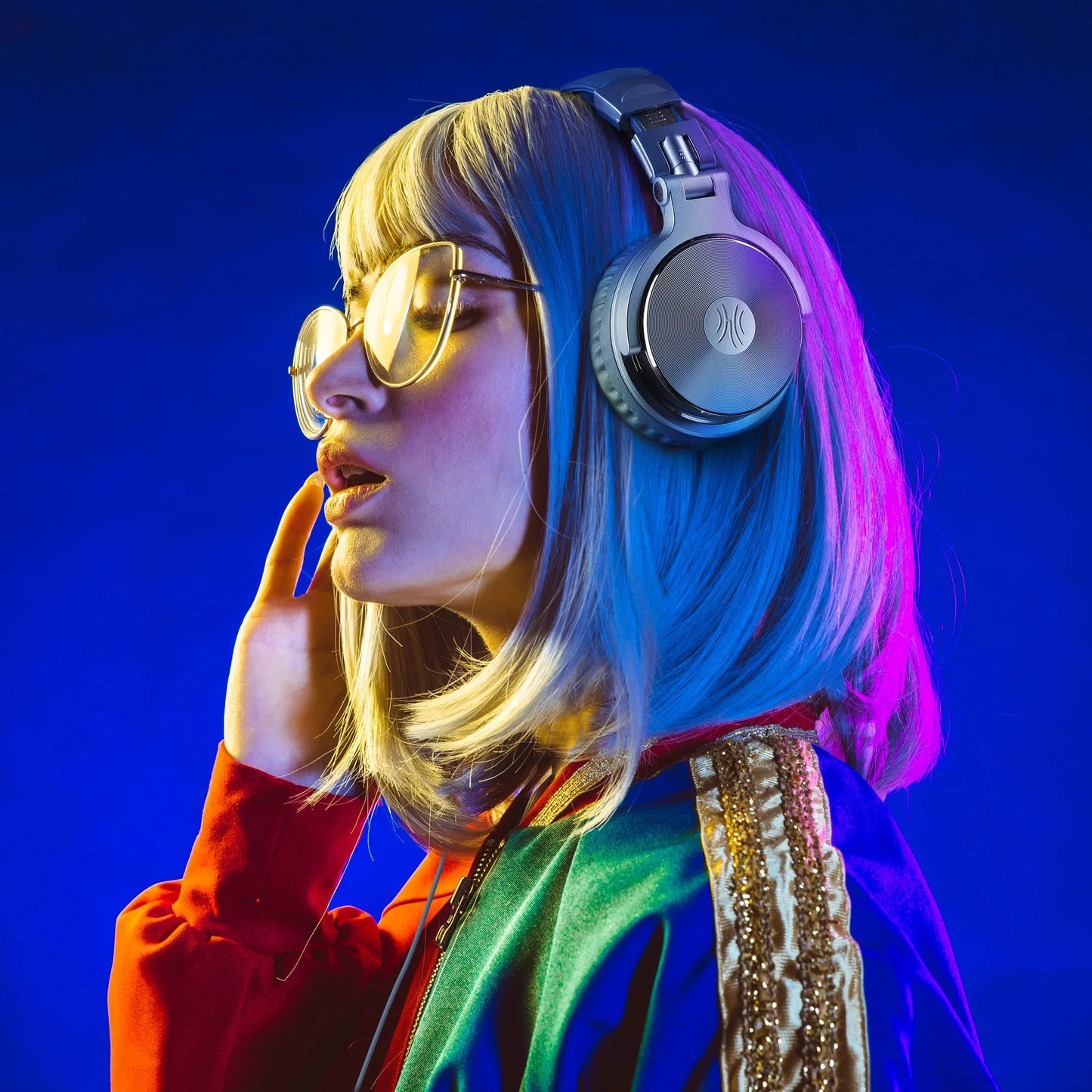 Pro 10 Wired DJ Headphones Bass Stereo Gaming Headset With Microphone For Phone Studio Monitor Headphone For Recording