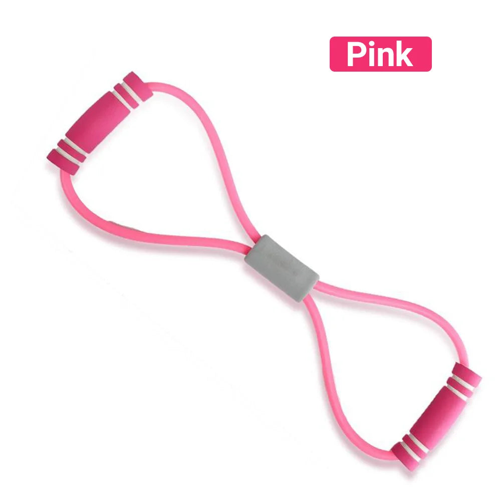 Yoga Elastic Exercise Bands Fitness Equipment CrossFit Bodybuilding Workout Tension Rope Resistance Band Home Gym