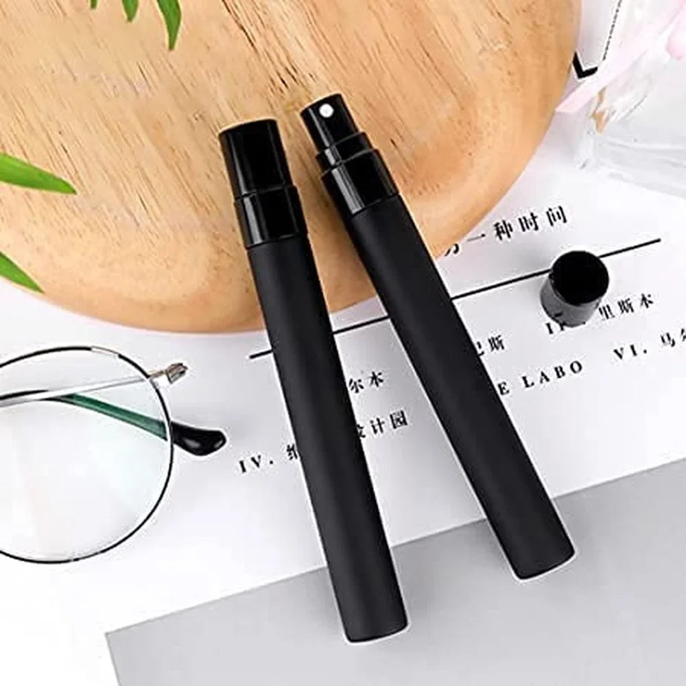 5ml 10ml Perfume Refill Spray Bottle Portable Mini Fragrance Glass Bottle Empty Cosmetics Sample Test Tube Travel Cosmetic Tool