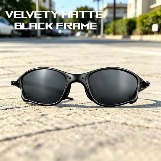 Polarized Metal Sport Cycling Sunglasses