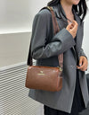 Splicing Shoulder Bag Soft Leather Female Wallet Crossbody Bag Messenger Bags Luxury Designer
