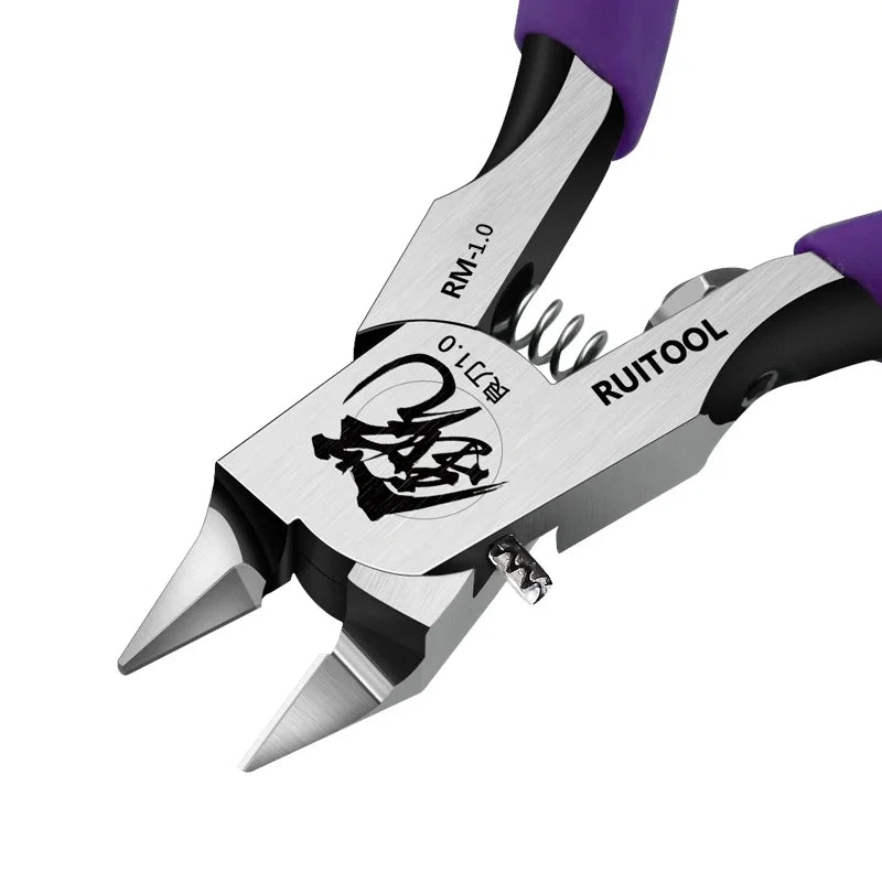 4.7 Inch Model Nippers Ultra-Thin Single-Edged Model Building Tools for Beginners to Repair and Fix Plastic Models Pliers